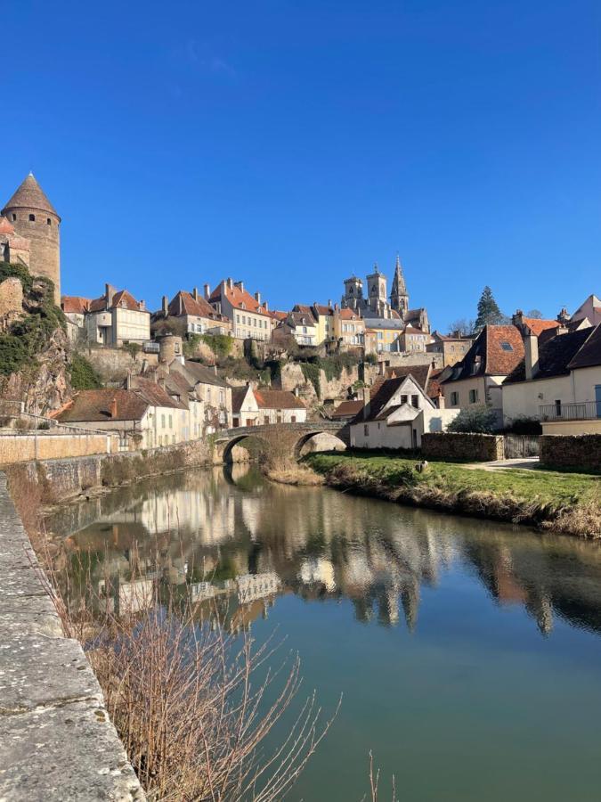 Appartement Moderne Centre Ville, 5 Personnes, 65 M2 Semur-en-Auxois Kültér fotó